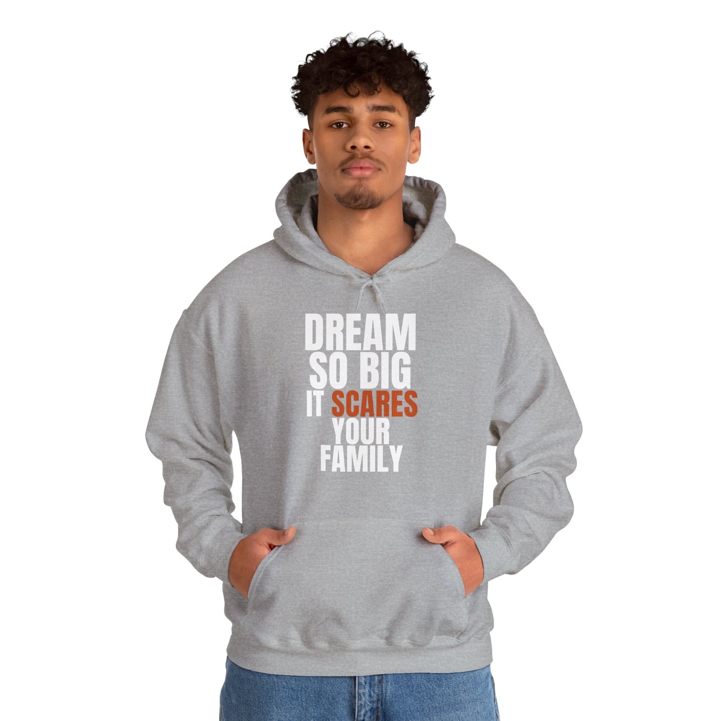 Dream So Big Hoodie – Premium Motivational Hoodie for Relentless Mindsets