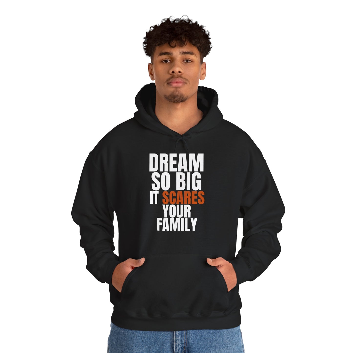 Dream So Big Hoodie – Premium Motivational Hoodie for Relentless Mindsets