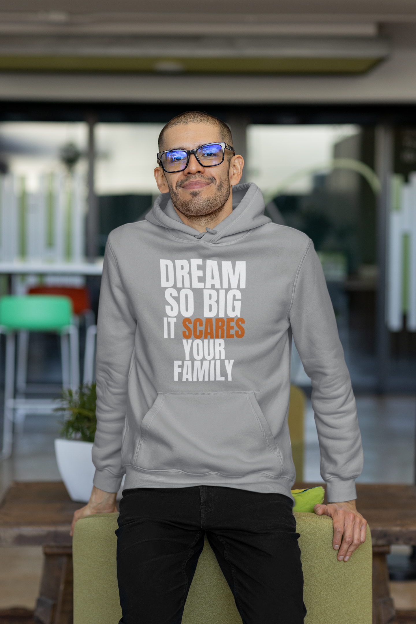 Dream So Big Hoodie – Premium Motivational Hoodie for Relentless Mindsets