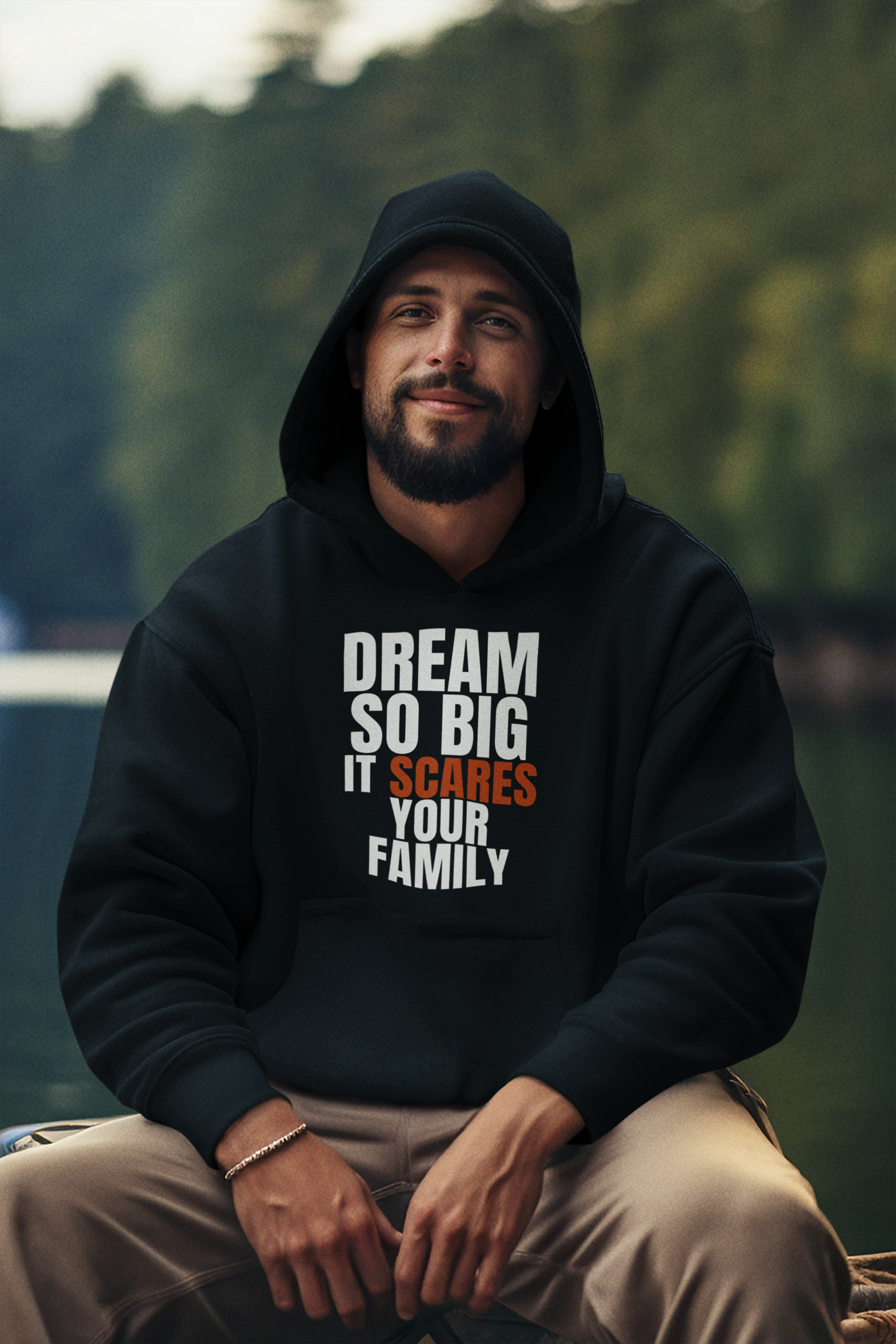 Dream So Big Hoodie – Premium Motivational Hoodie for Relentless Mindsets